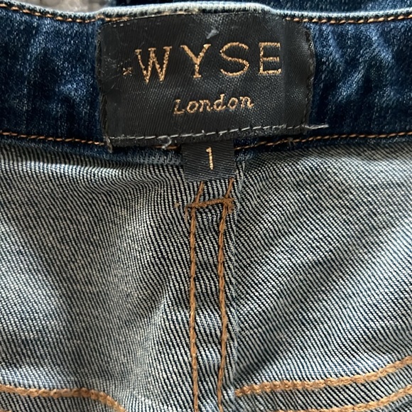 Wyse London bootcut jeans size 1 - Picture 3 of 4